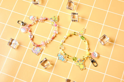 Korea Exclusive｜Pokémon Summer Has Come Bead Strap Keychain