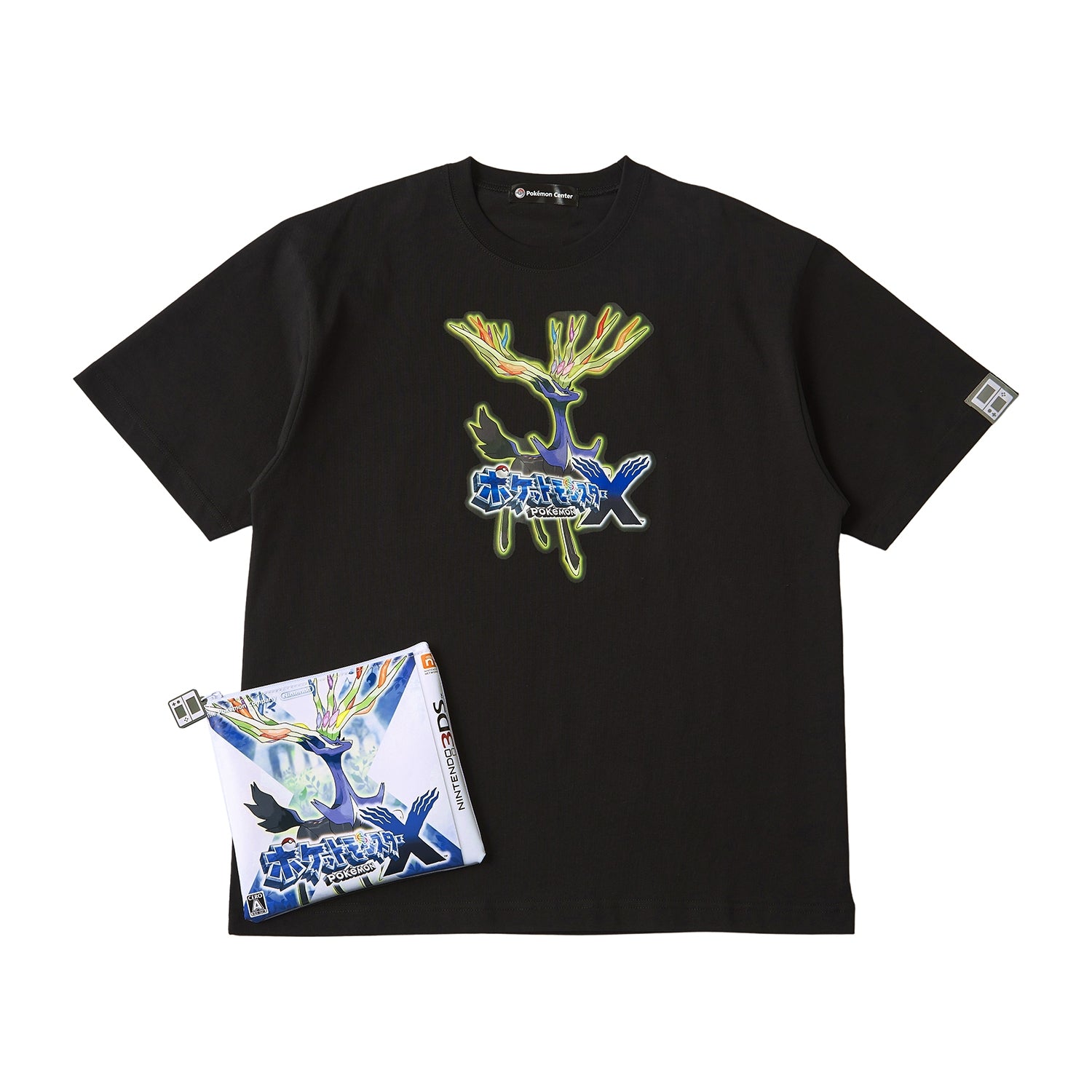 Pokémon X Package T-Shirt in Pouch