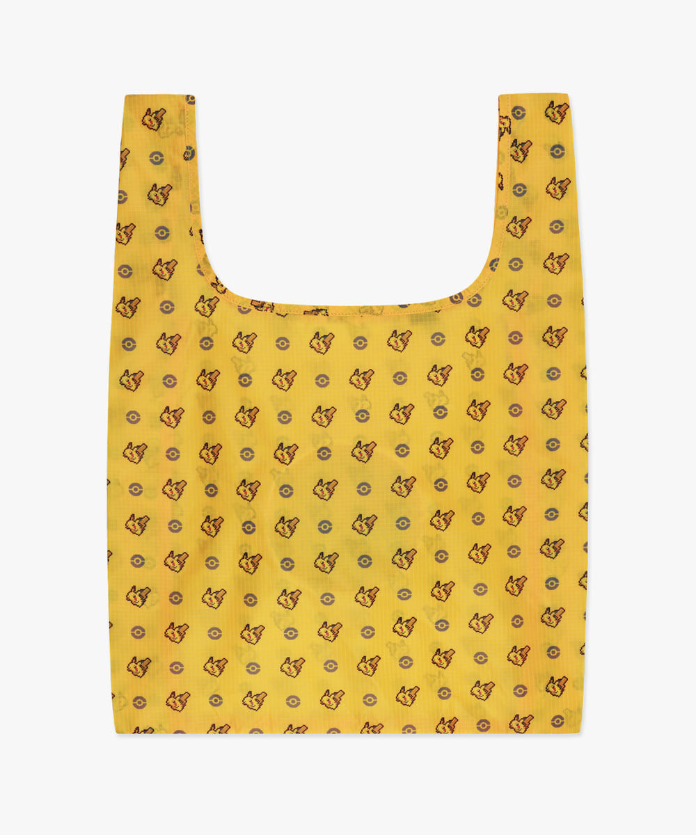 Pokémon Pixel Art Monster-Ball Packable Bag Yellow