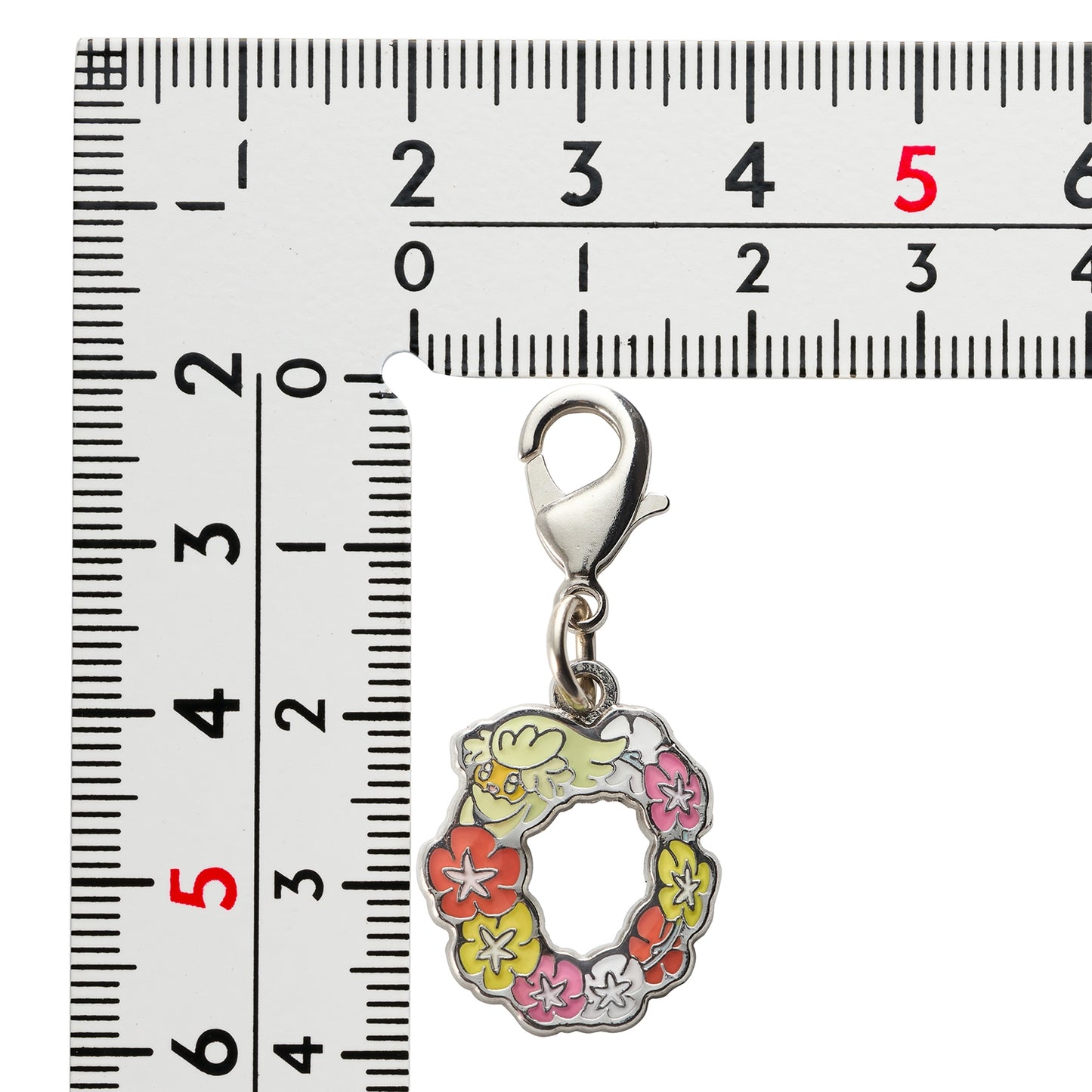 Pokémon Comfey National Pokédex Metal Charm