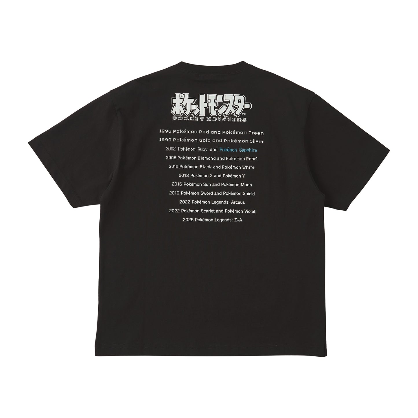 Japan｜ Pokémon Sapphire Package T-Shirt in Pouch