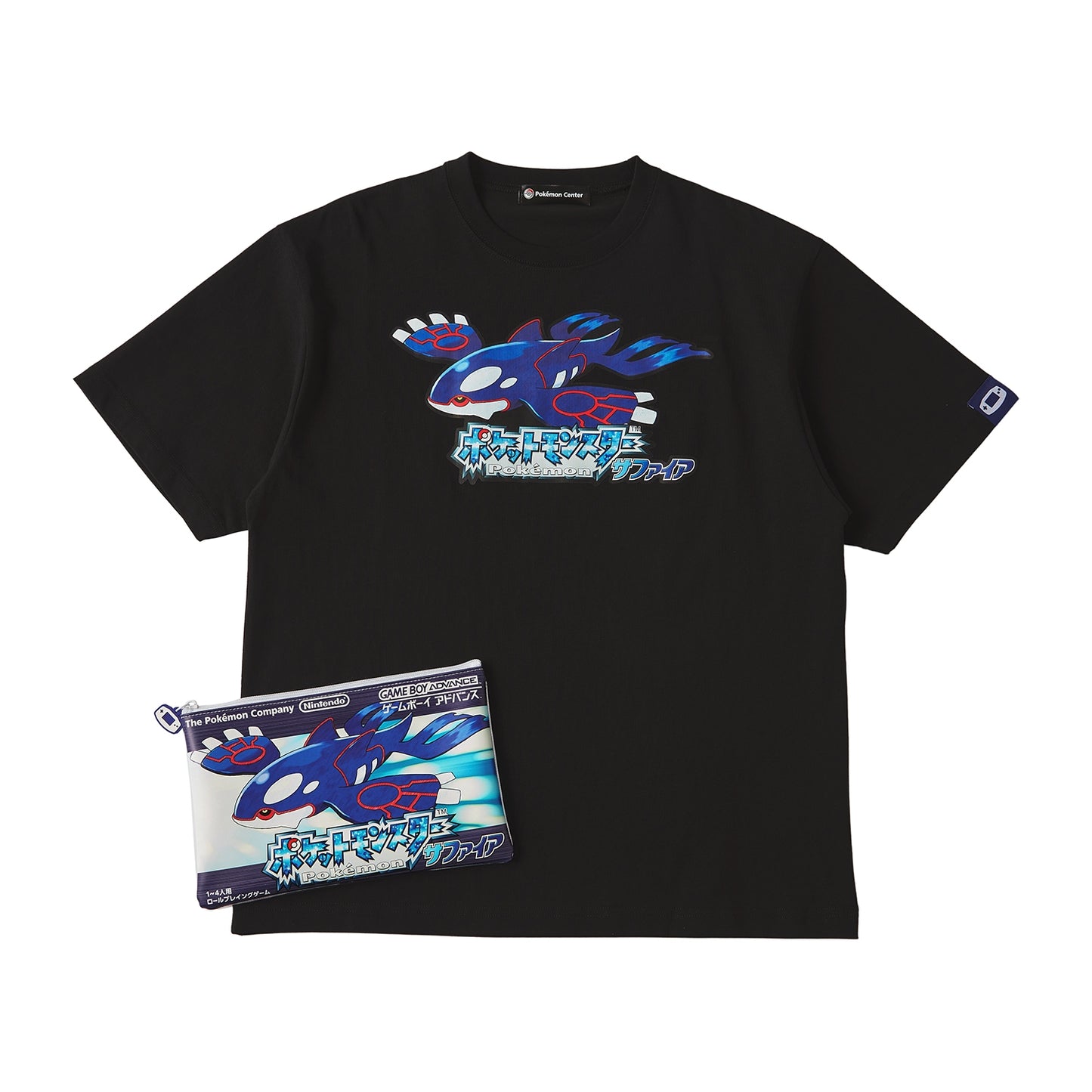 Japan｜ Pokémon Sapphire Package T-Shirt in Pouch