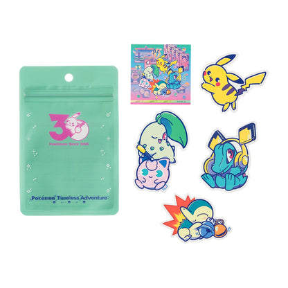 Japan｜ Pokémon Timeless Adventure Johto Sticker Set