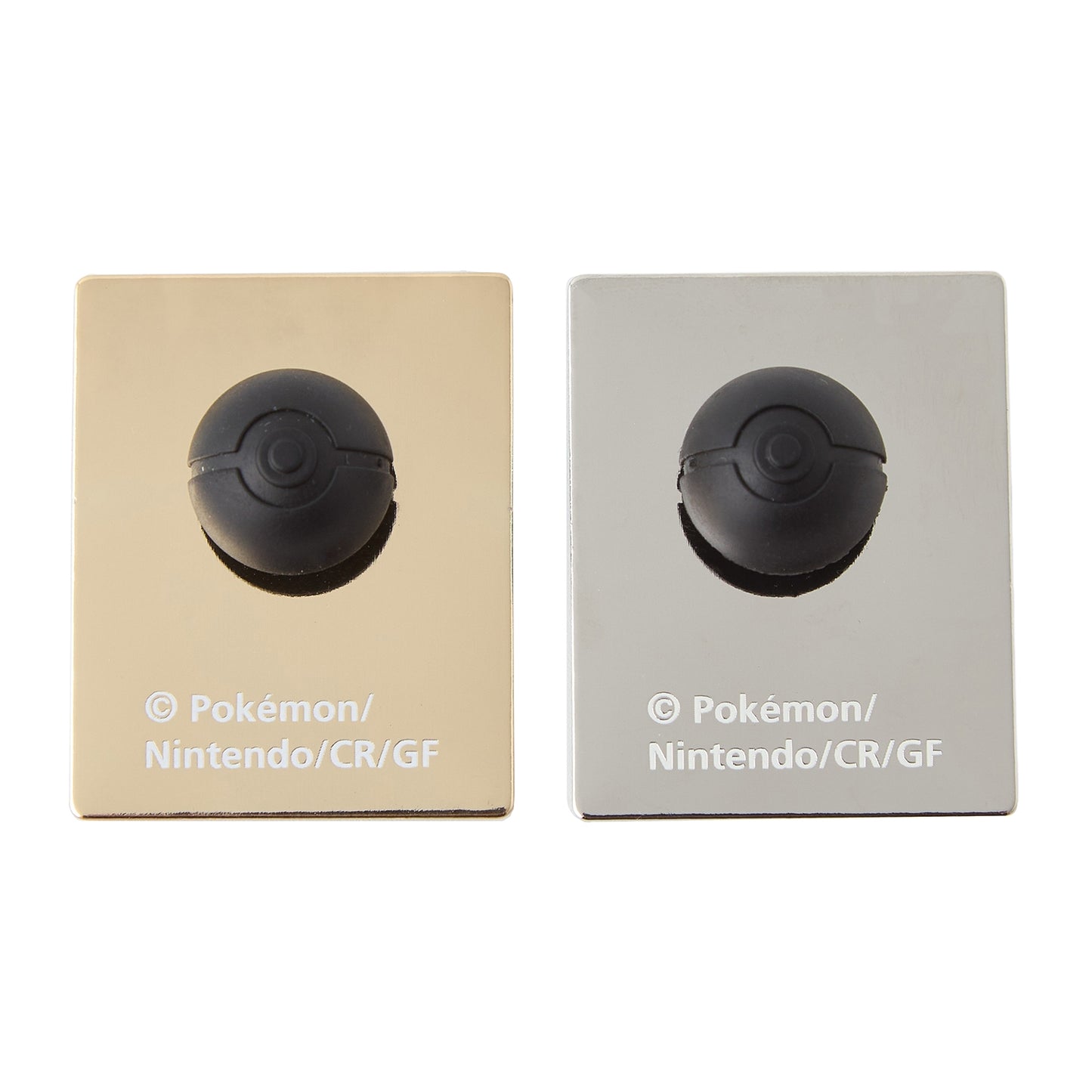 Pokémon Gold Silver Crystal Version Package Pins