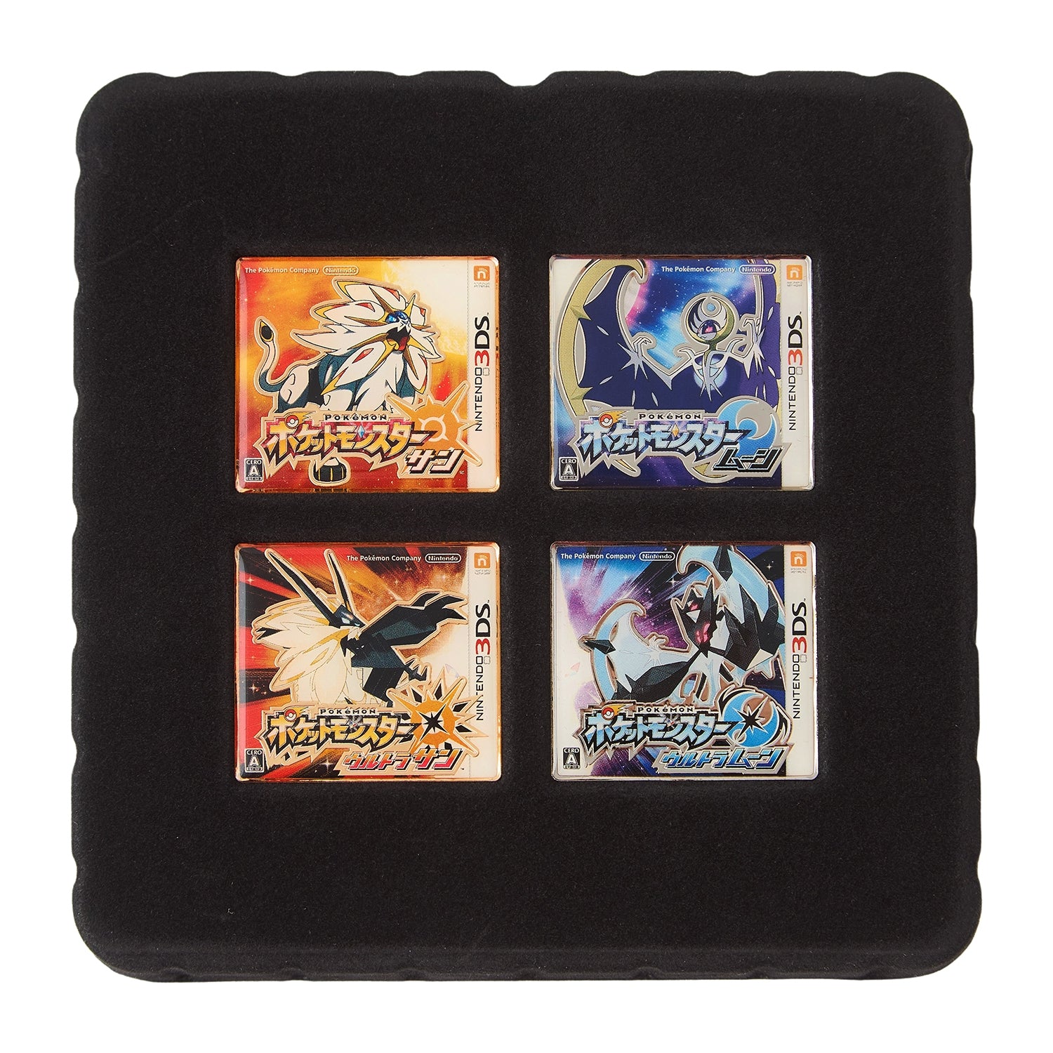 Pokémon Sun & Moon Ultra Sun & Ultra Moon Package Pins