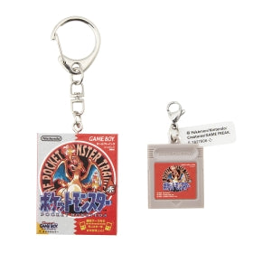 Pokémon Package & Cartridge Keychain Collection 1996-2002