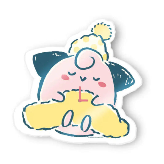 Pokémon in a Dream Clefairy Acrylic Wall Clock