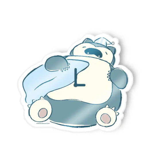 Pokémon in a Dream Snorlax Acrylic Wall Clock