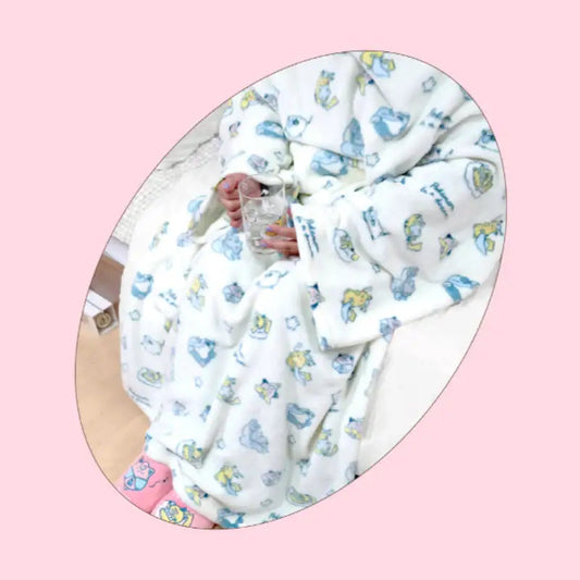 Pokémon in a Dream Wearable Blanket