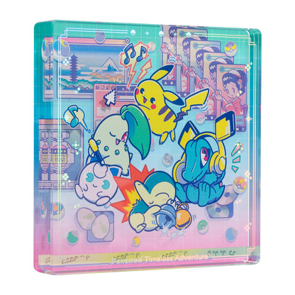 Japan｜ Pokémon Timeless Adventure Johto Acrylic Block