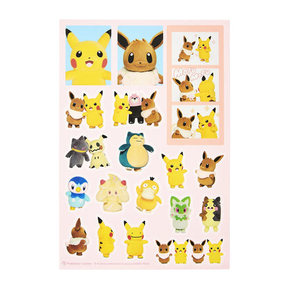 Pokémon B6 2027 Schedule Planner with Stickers Pikachu & Eevee