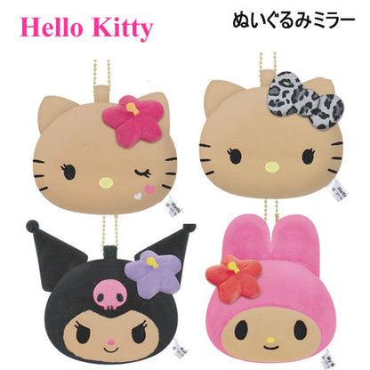 Japan｜ Sanrio Characters Plush Mirror Sun-Kissed Series