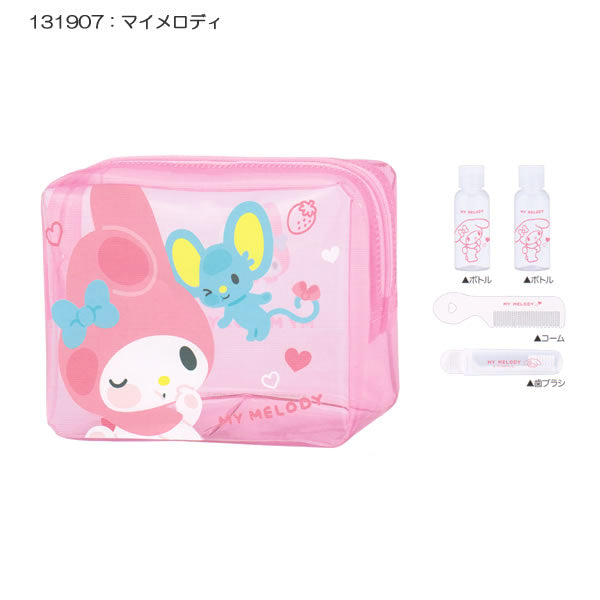 Japan｜ Sanrio Characters Travel Toothbrush Set
