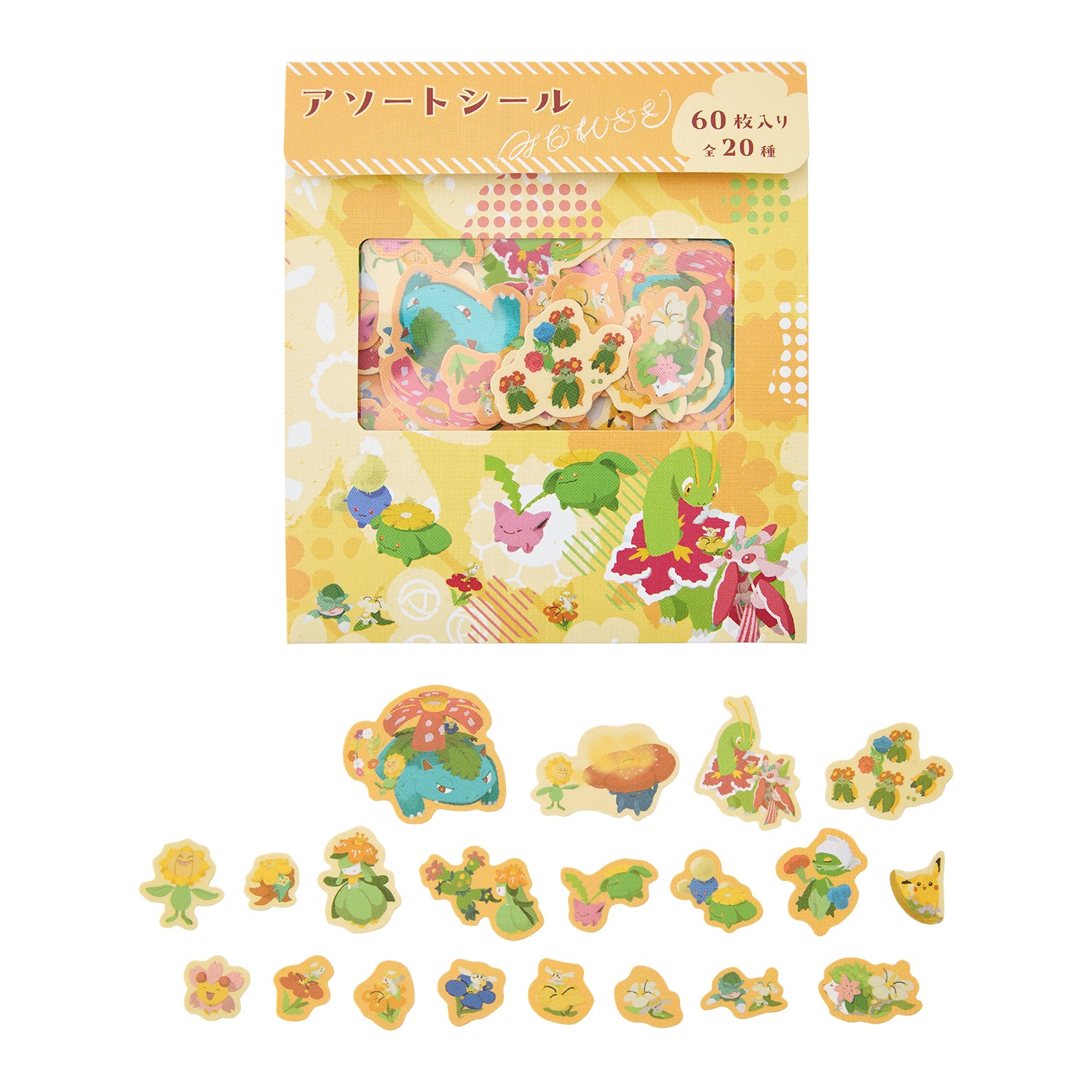 Pokémon Midarezaki Assorted Stickers