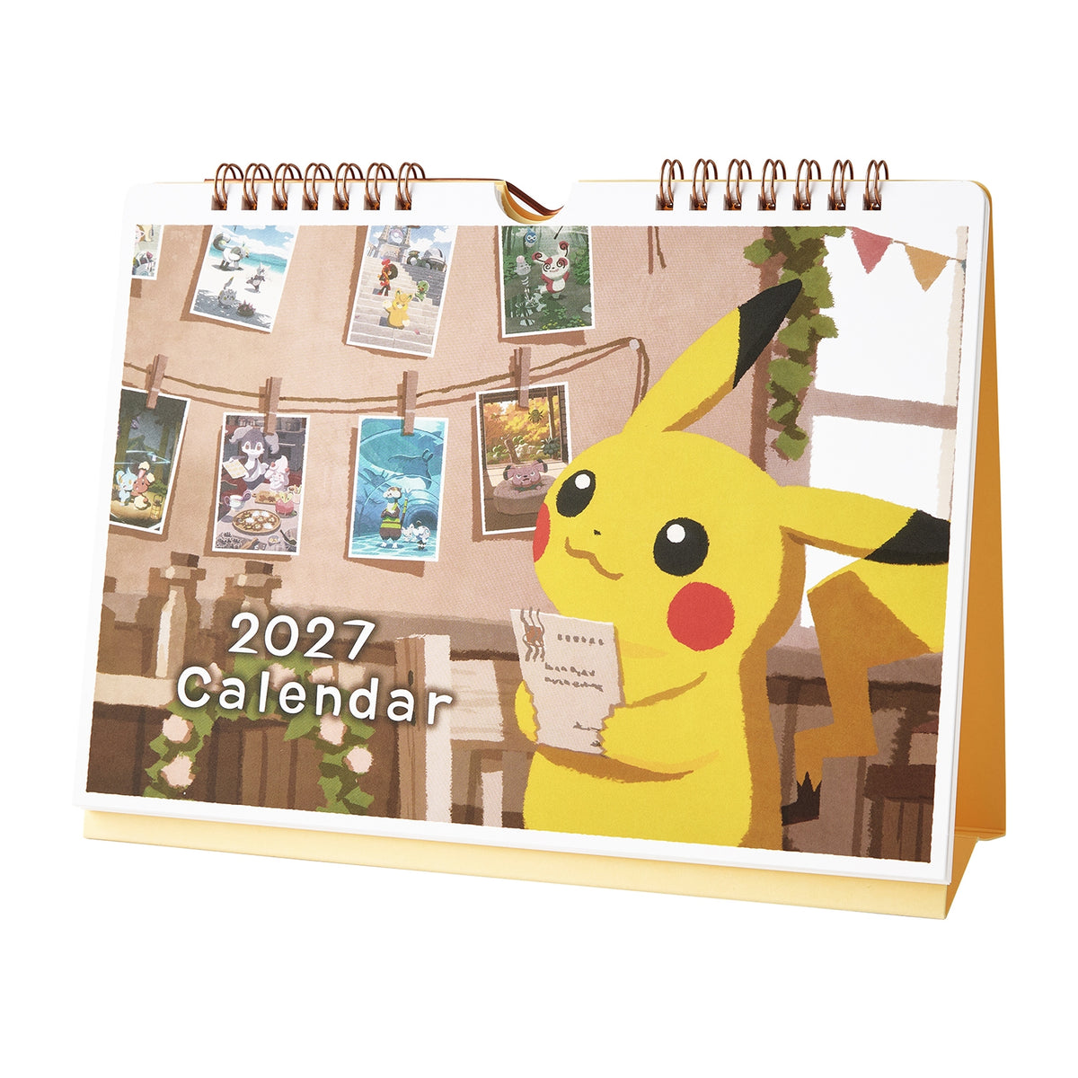 Pokémon 2027 Postcard Calendar Seasonal Situations