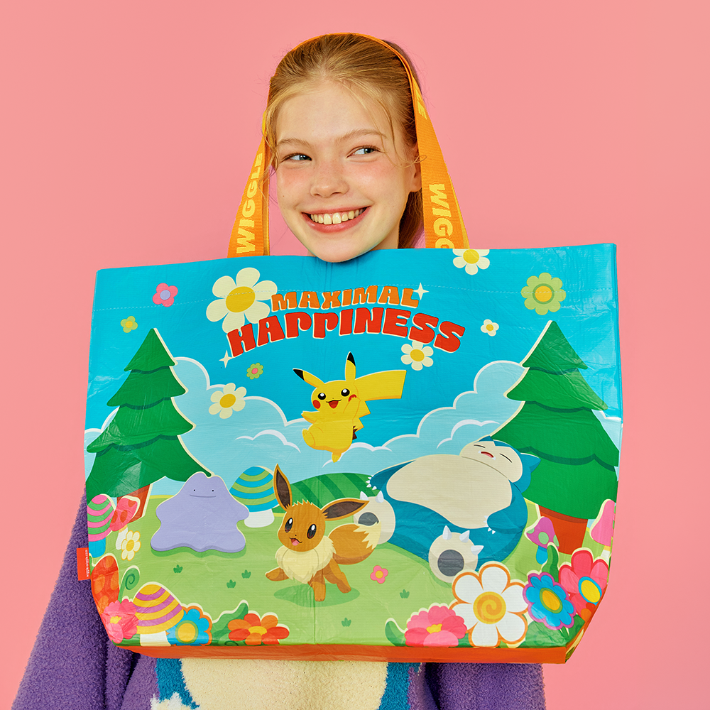 Korea Exclusive｜Pokémon Reusable Shopper Bag M
