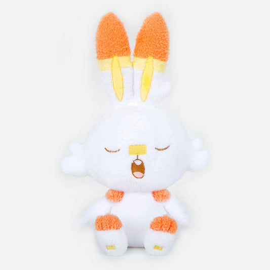 Korea Exclusive｜ Pokémon PokéPeace Sleeping Scorbunny Plush M