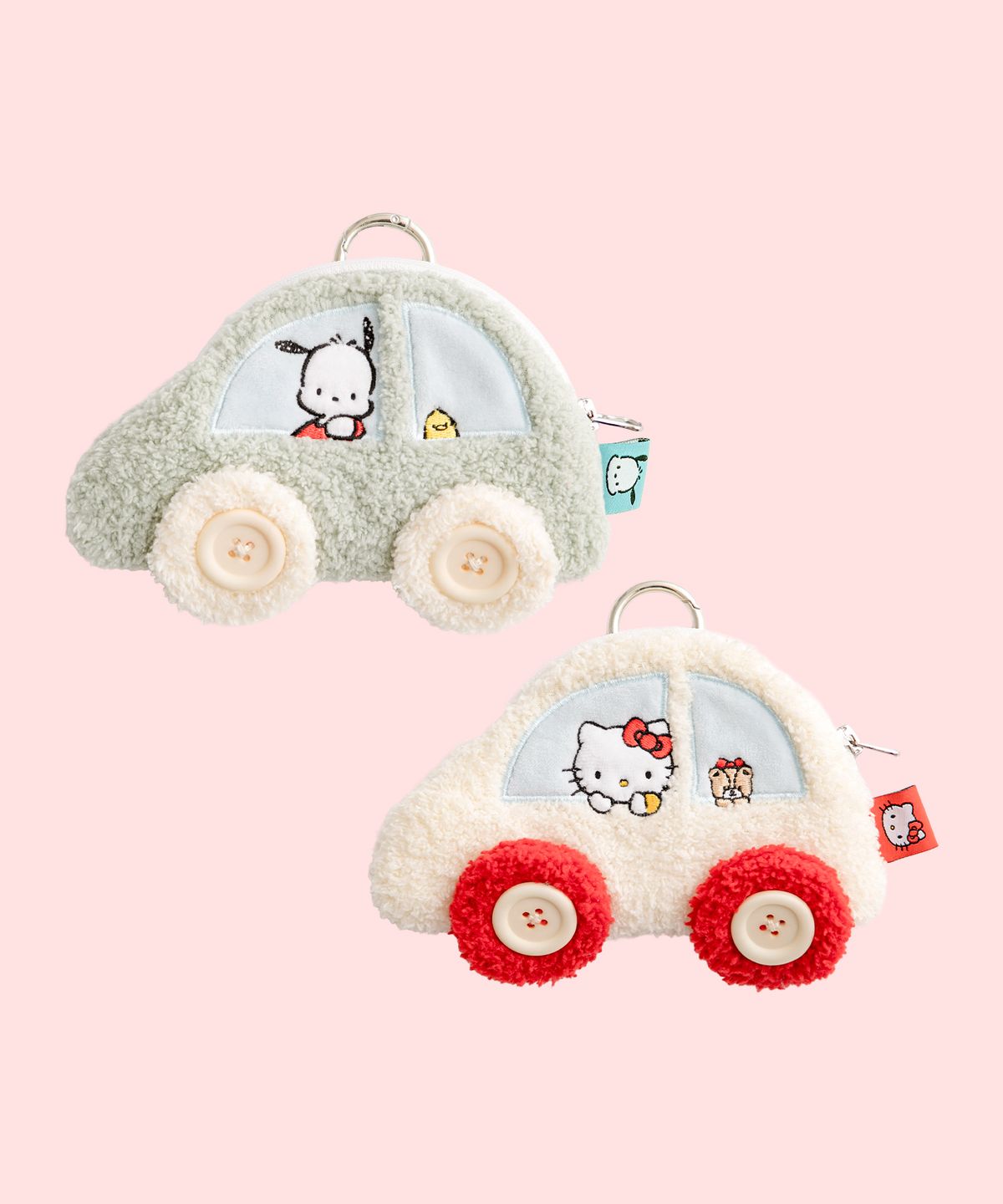 Korea｜Sanrio Characters Car Backpack Pouch (Poop Bag Holder)