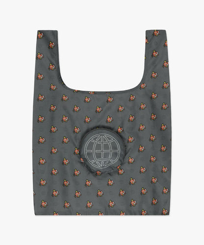 Korea Exclusive｜Pokémon Pixel Art Monster-Ball Packable Bag Charcoal