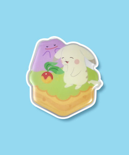 Pokémon Pokopia Grip Tok Blind Box - Peakychu & Ditto