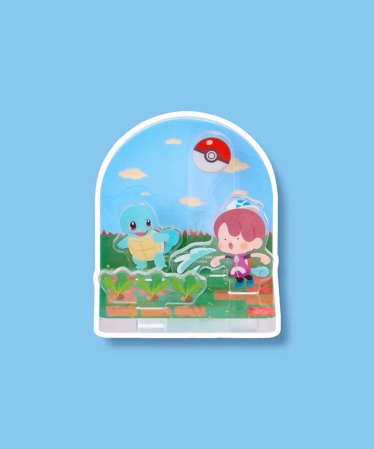 Pokémon Pokopia Acrylic Diorama - Squirtle