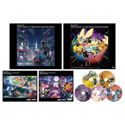 Pokémon Legends Z-A + Mega Dimension Rush Super Music Complete CD