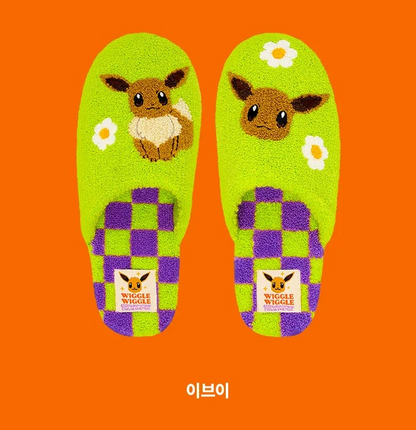 Korea Exclusive｜Pokémon x Wiggle Wiggle Special Edition Terry Home Slippers