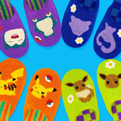 Korea Exclusive｜Pokémon x Wiggle Wiggle Special Edition Terry Home Slippers