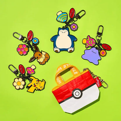 Korea Exclusive｜Pokémon x Wiggle Wiggle  Special Edition Metal Charm Keyring