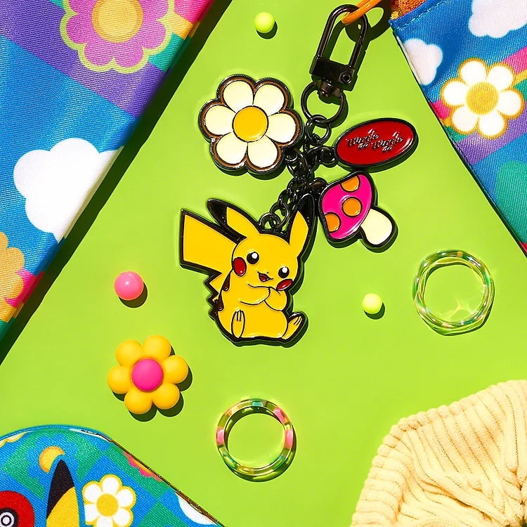 Korea Exclusive｜Pokémon x Wiggle Wiggle  Special Edition Metal Charm Keyring