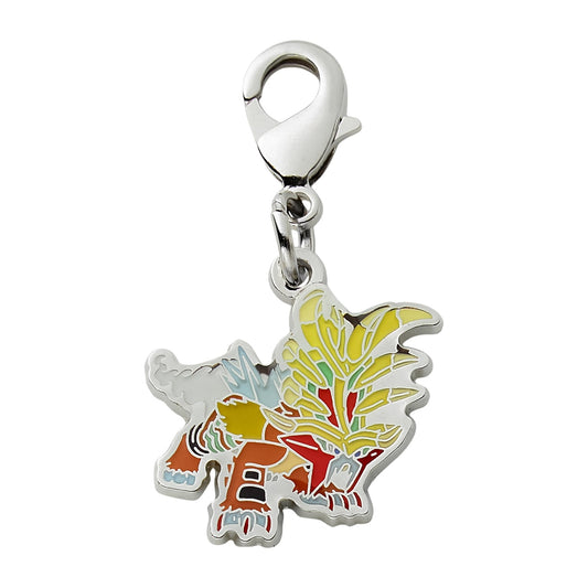 Pokémon Gouging Fire National Pokédex Metal Charm