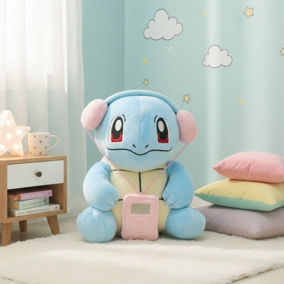 Korea Exclusive｜ Pokémon Squirtle Headset Plush 25cm