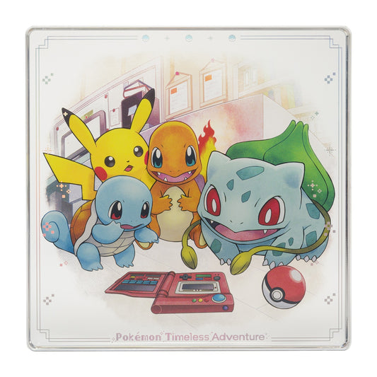 Acrylic Block Pokémon Timeless Adventure Kanto
