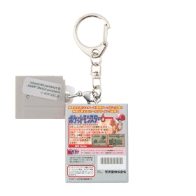 Pokémon Package & Cartridge Keychain Collection 1996-2002