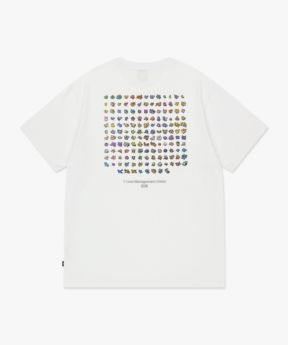 Pokémon Pixel Art 151 Tee White