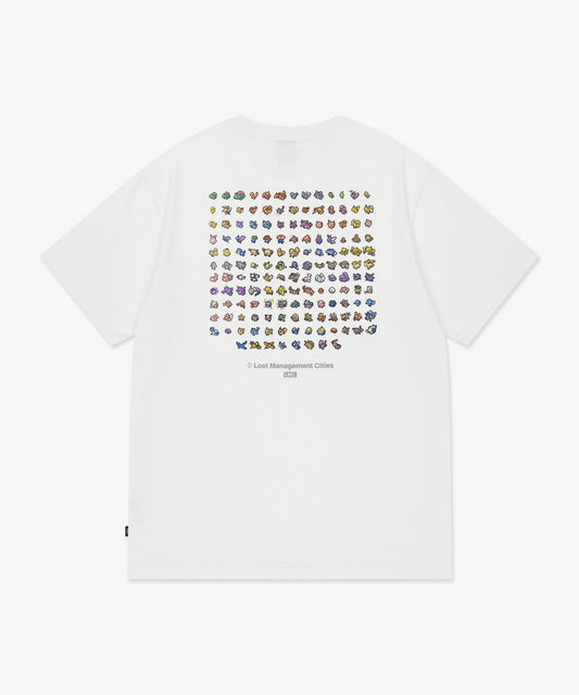 Pokémon Pixel Art 151 Tee White
