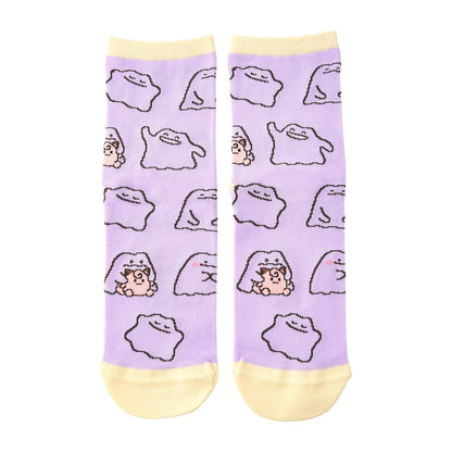 Pokémon Ditto Different Moods Crew Socks