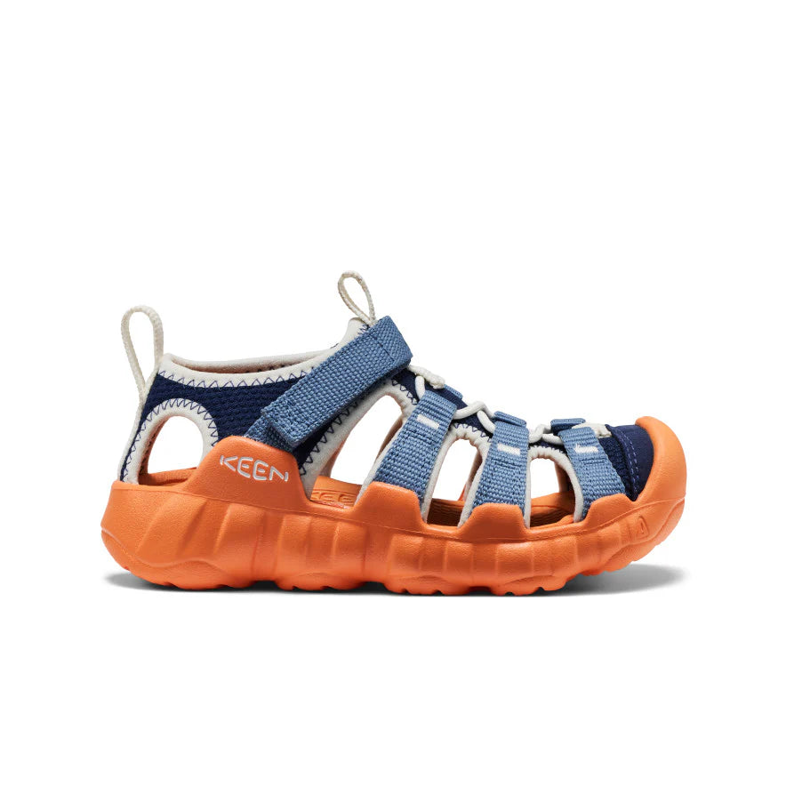 KEEN x Snow Peak 小童 Hyperport H2 涼鞋（燈籠果色）