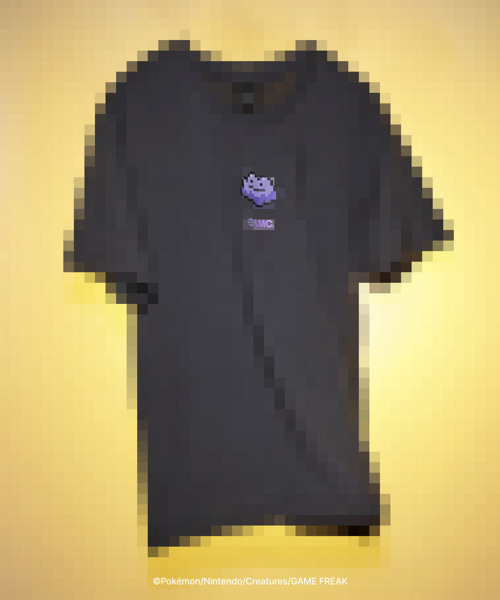 LMC Pokémon Pixel Art Dot Eyes Club Tee Charcoal