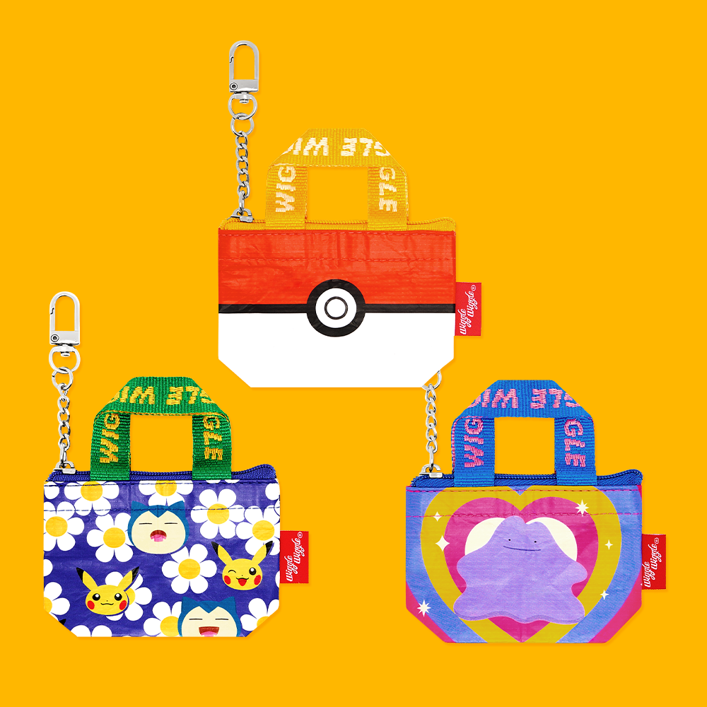 Korea Exclusive｜Pokémon Mini Tarp Bag Keyring