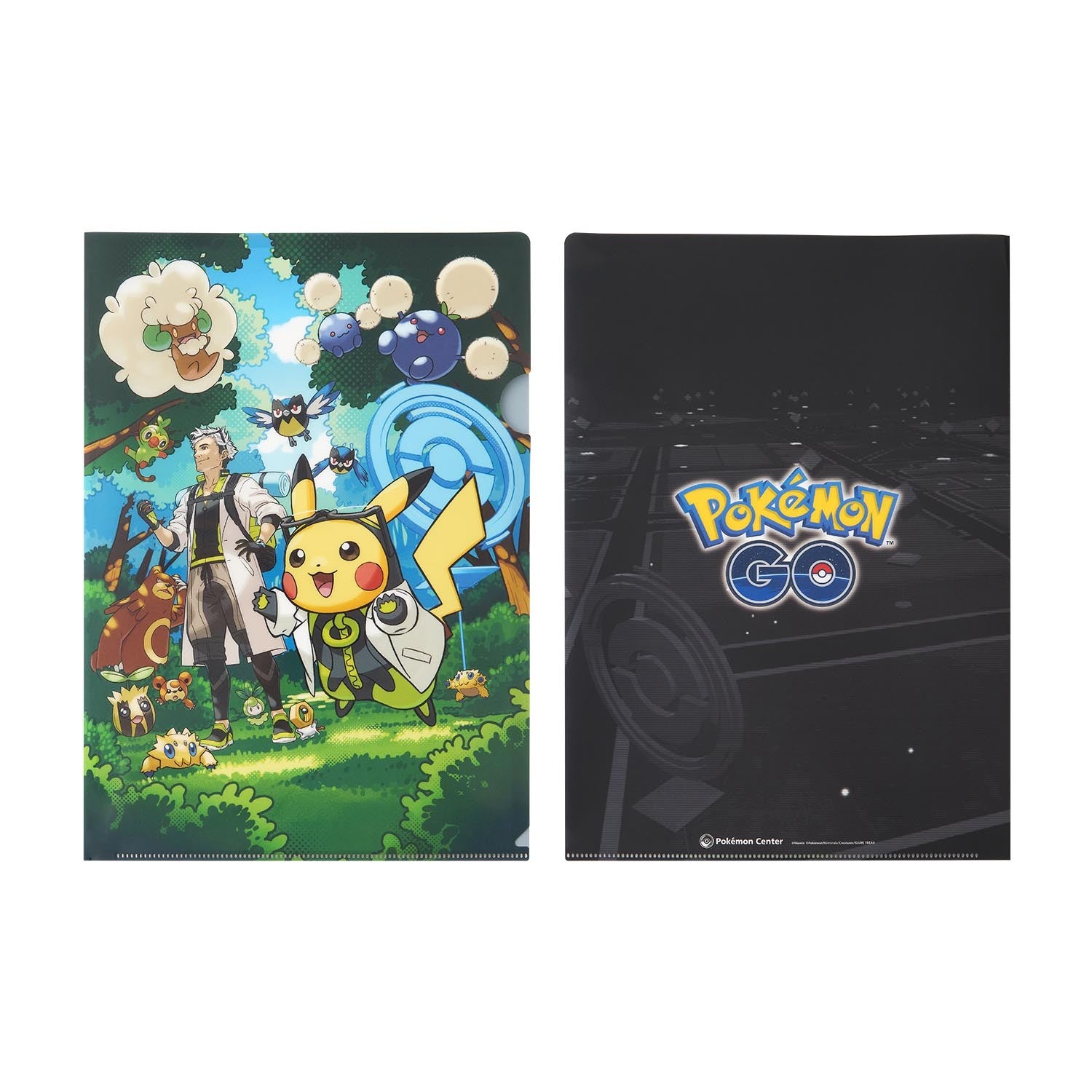 Pokémon GO Professor Willow Assistant Pikachu A4 Clear File