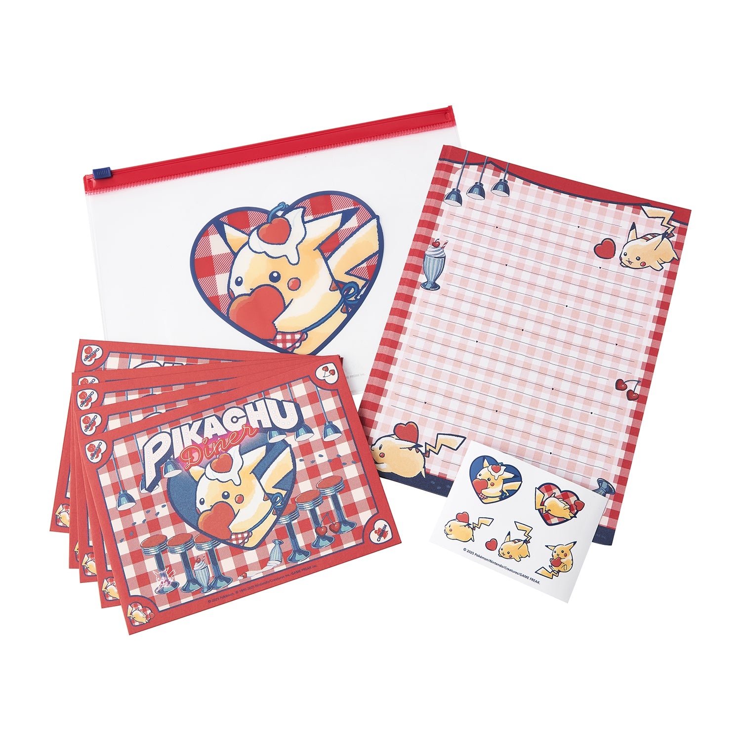 Pokémon Pikachu Diner Letter Set