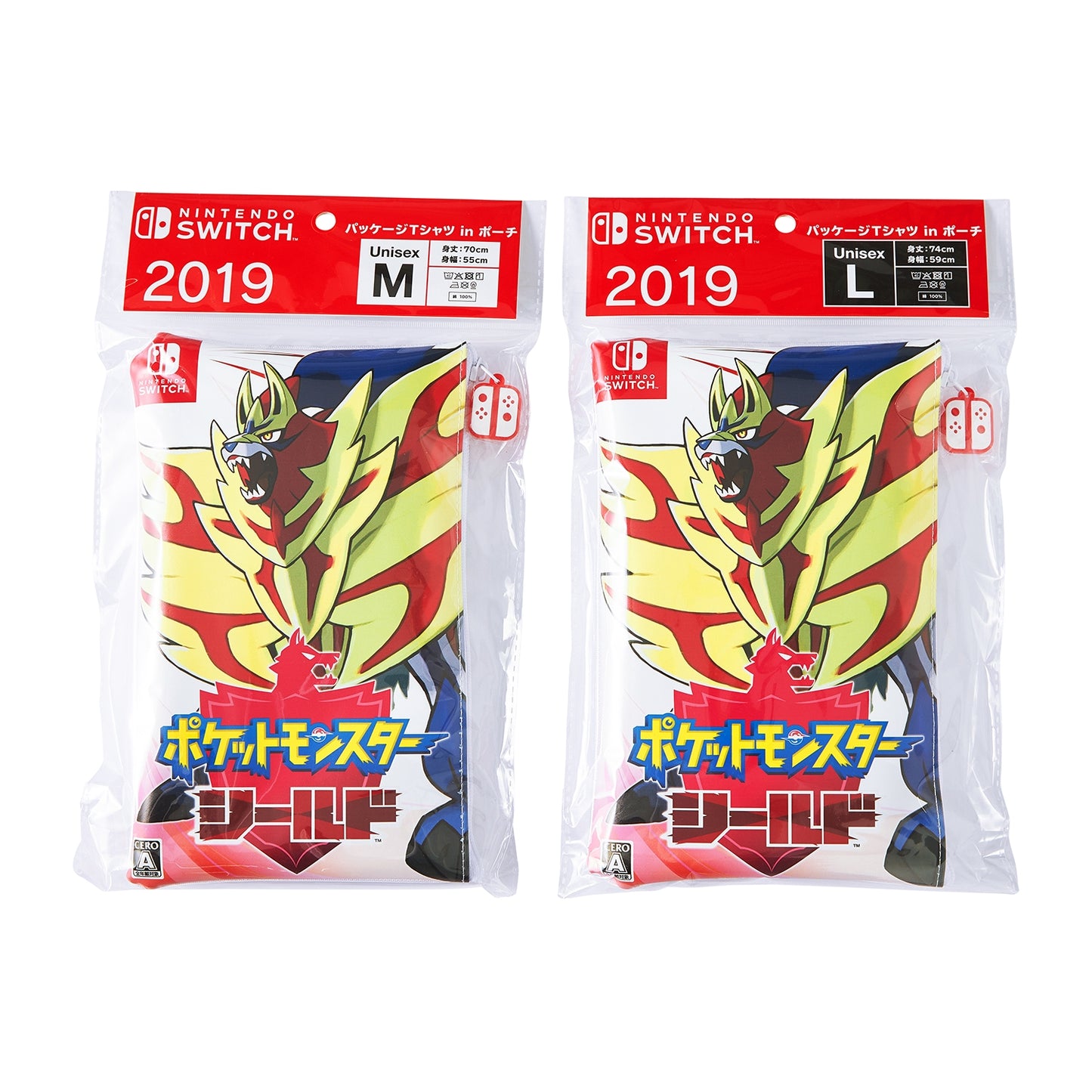 Japan｜ Pokémon Shield Package T-Shirt in Pouch