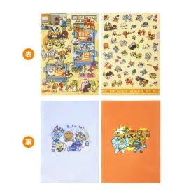 [Pre-order]  Japan Exclusive｜In Training A4 Clear File Set (2 Pack)