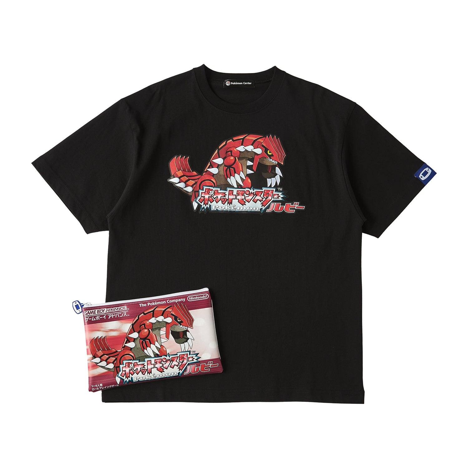 Pokémon Ruby Package T-Shirt in Pouch