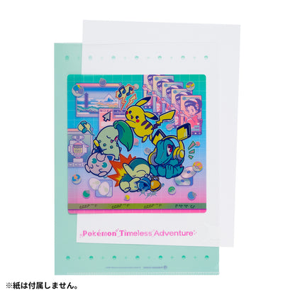 Japan｜ Pokémon Timeless Adventure Johto A4 Clear File