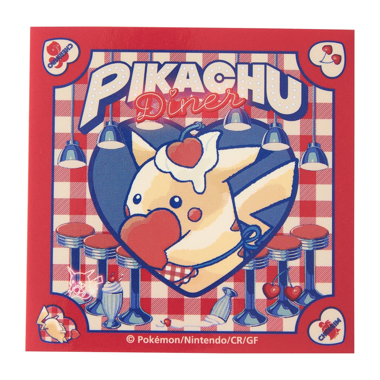 Pokémon Pikachu Diner Sticker Set