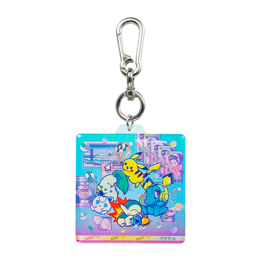 Pokémon Timeless Adventure Johto Acrylic Keychain