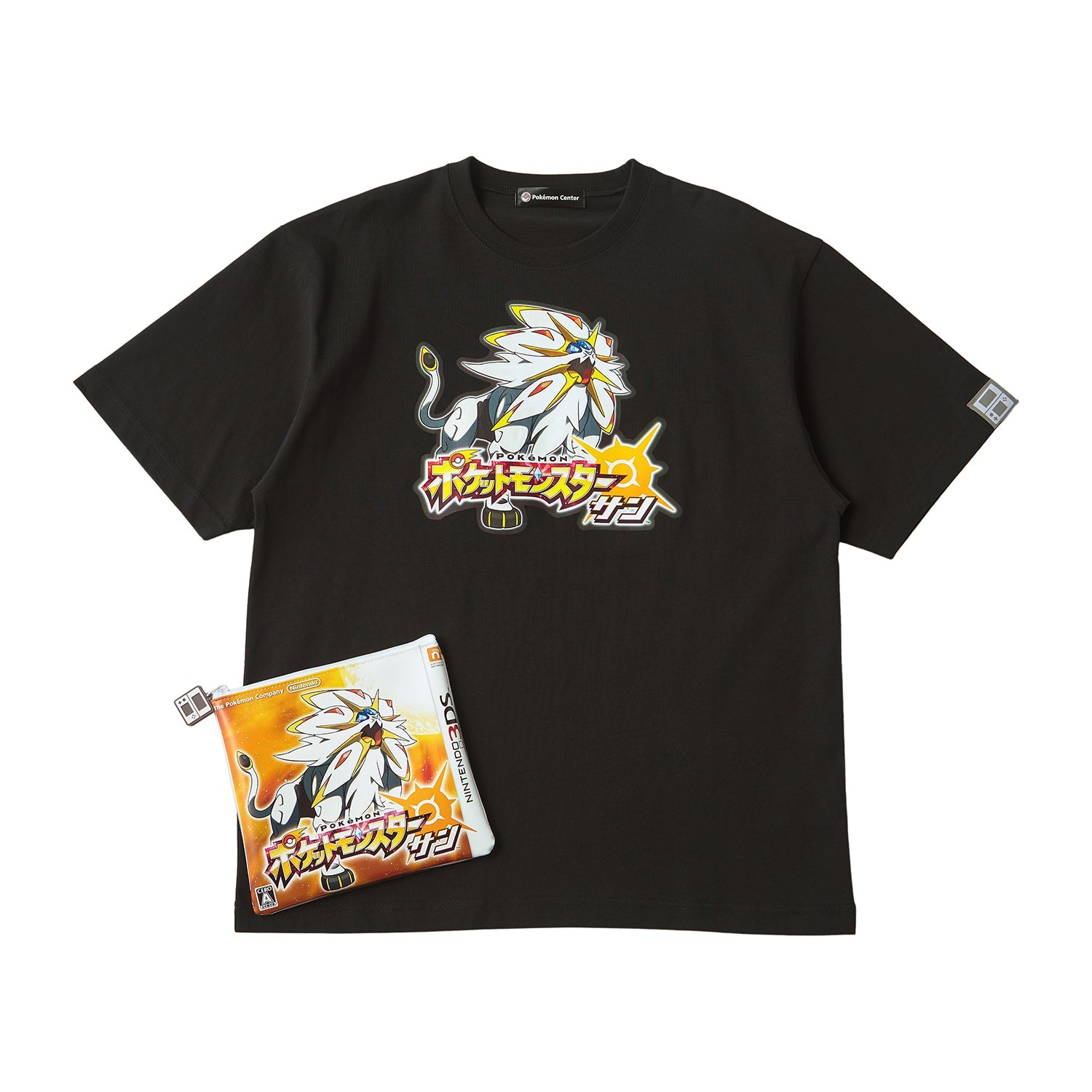 Japan｜ Pokémon Sun Package T-Shirt in Pouch