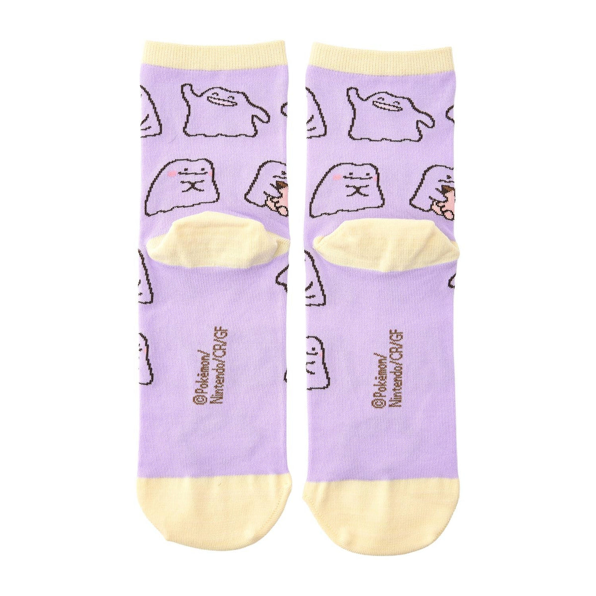 Pokémon Ditto Different Moods Crew Socks